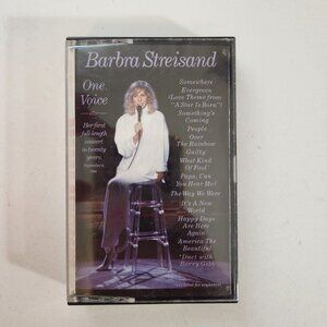 Barbra Streisand "One Voice" Cassette Tape